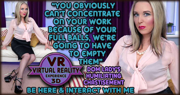 Mistress Sidonia Virtual Reality Domination